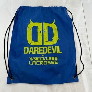 Daredevil by Wreckless Lacrosse Drawstring Bag